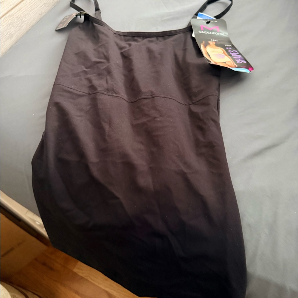 Maidenform Black Cami Shapewear NWT